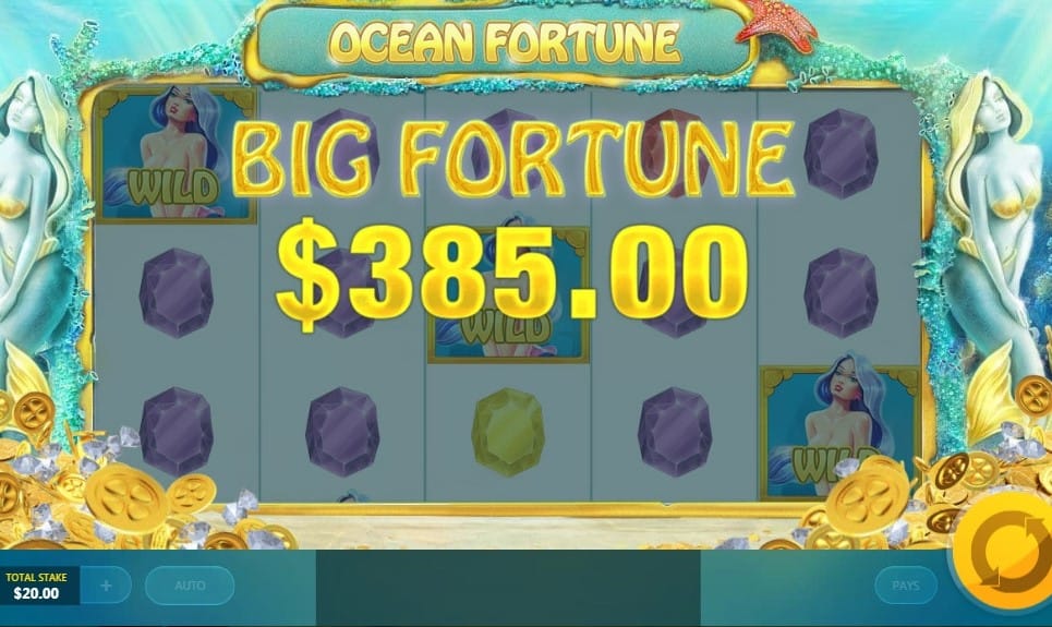 Bí kíp chơi slot Ocean Fortune thắng lớn