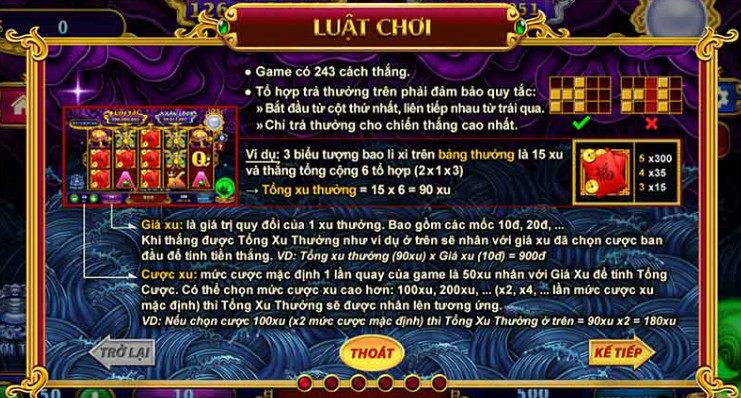 Điểm nỏi bật Nổ Hũ Kho Tàng Ngũ Long 12Bet